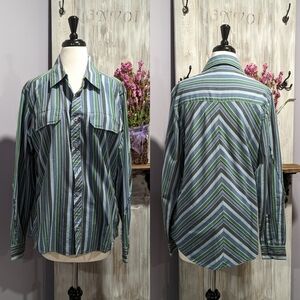 O'Neill Multicolor Striped Button Up Shirt